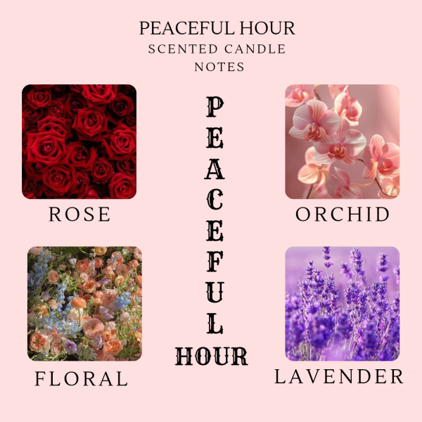 PEACEFUL HOUR Scented Candle - Image 2